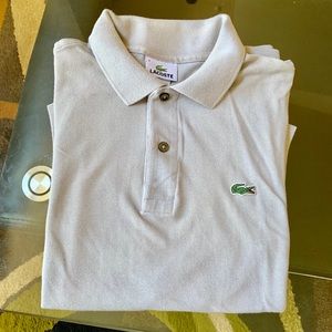 Lacoste Light Grey Polo